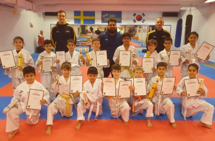 Gradering och avslutning 12 dec