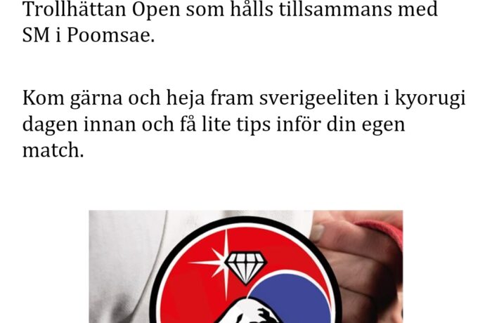 Trollhättan Open 11 dec.