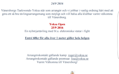 Svenska Cupen 1 och Yoksa Cup