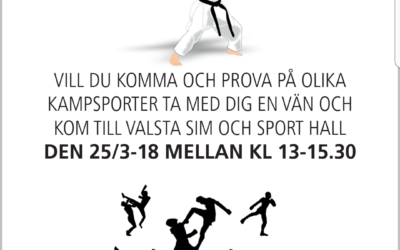 Öppet hus söndag 25 mars