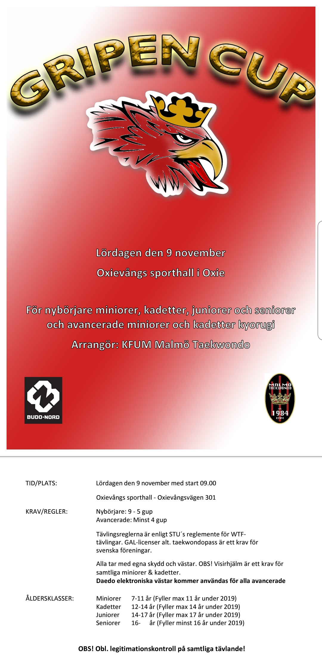 Gripen Cup 9 nov