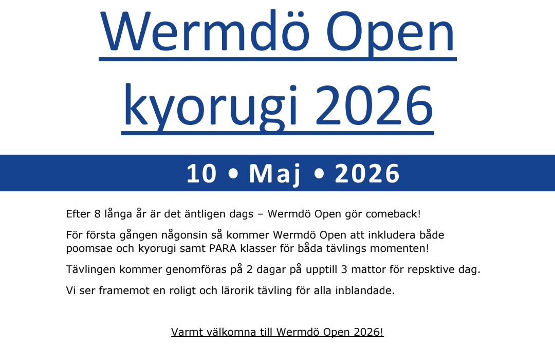 Wermdö Open 10 maj
