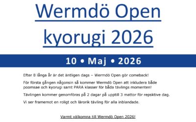 Wermdö Open 10 maj